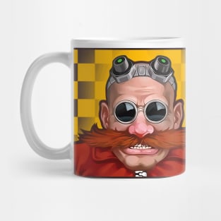 Dr. Robotnik or Eggman painting Mug